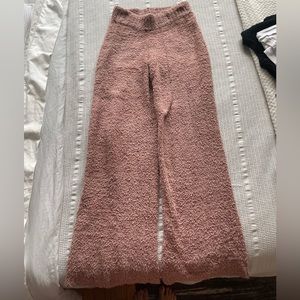 Skims fuzzy Teddy sweatpants